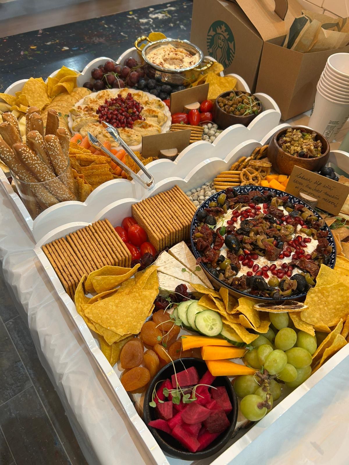Curated event table styling